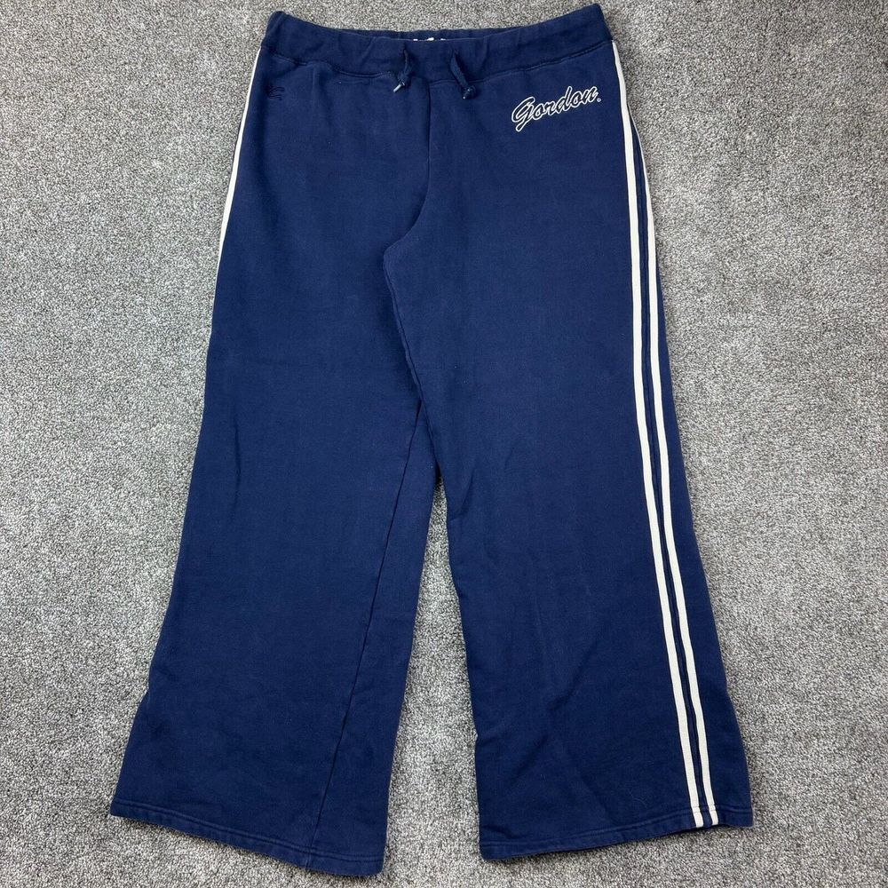 Vintage Nascar Sweatpants Women XL Blue Chase Authentics Jeff Gordon Dupont Race